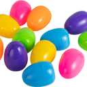 12 Pcs Prefilled Easter Egg with Toys 12 Sets Stationery inside for Kids School Easter Party Favor, Eggs Hunt, Basket Stuffers, Classroom Exchange and Prize Supplies