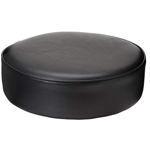 Bar Stool Replacement Black Seat, Standard Heavy Duty Vinyl, Wholesale Supplies