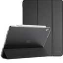ProCase Smart Case for iPad Air 11-inch M4 (2026, 8th Gen) / M3 (2025) / M2 (2024) & 10.9 Inch iPad Air 5th (2022) & 4th (2020) – Protective Hard Back Cover with Auto Sleep/Wake - Black
M3, M2, 2025, 2024, 2022, 2020