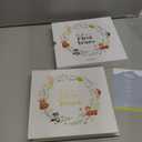 Keepsake Baby Memory Book, Girl, Boy - Beautiful First 5 Year Journal Book, 100 Pages Newborn Milestone Scrapbook, From Pregnancy to Age 5, First Time Mom Gifts for Baby Shower, Gender Neutral (Muse)