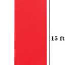 Red Carpet Runner for Party, 2 x 15 ft, Non-Woven Polyester Fabric Aisle Runner for Wedding Ceremony, Hollywood Red Carpet for VIP Awards Night Theme Party Decorations