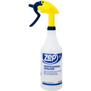 ZEP Professional Sprayer Bottle - 32 oz (Pack of 1) - HDPRO1 - Versatile Adjustable Nozzle Spray Bottles with a Fine Mist or Powerful Spray, Refillable for Diluted Concentrate