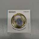 Magnetic Phone Ring Holder for Magsafe Phone Grip, Dual-Sided Magnetics Adjustable Gym Phone Holder Finger Kickstand for iPhone 17, 17 Air, 16, 15-12 Pro Max and Android Phone Cases (Gold)