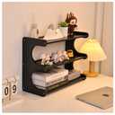 BEKMLOD 3 Tier Bookshelf for Desktop, Storage Rack, Desktop Organization