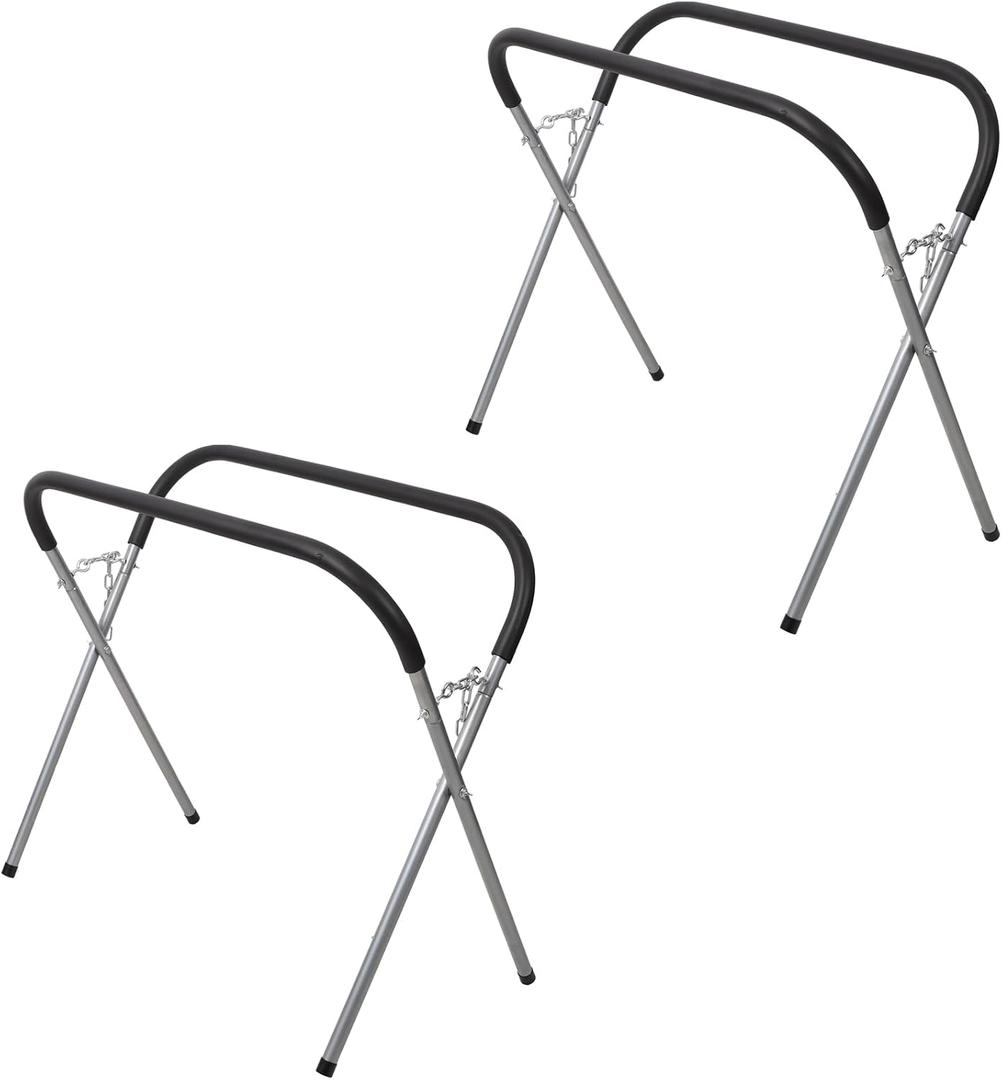 Heavy Duty Work Stand,Portable Workbench Folding Work Stand,750 Lbs | for Bumpers, Fenders, Doors & Hoods Works,Automotive Fender Stand for Garages, Repair Shops,Adjustable, Padded