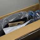 TRALT Ergonomic Office Chair - Desk Chair with Wave High Back Adjustable Lumbar Support Computer Chair - Gaming Chairs Mesh Backrest and PU Leather Seat for Home Reading Chairs to Adults(Black)