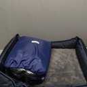 Tidore Orthopedic Dog Beds for Medium Dogs, Durable Egg Crate Foam Sofa Dog Bed wit Washable Removable Cover, Waterproof Lining, Pet Bed for Large Dogs (Navy Blue, 26.4" L x 21.7" W x 6.2" Th)