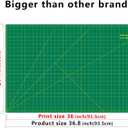 WORKLION 24" x 36" Large Self Healing PVC Cutting Mat, Double Sided, Gridded Rotary Cutting Board for Craft, Fabric, Quilting, Sewing, Scrapbooking - Art Project