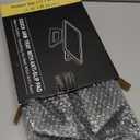 Danfoxer Couch Arm Tray,Bamboo Folding Sofa Tray,Sofa Armrest Trays Clip-On Couch Desk for Drinks,Snacks,Phone,Remote Control（Black）