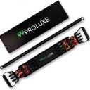 Gymproluxe Original Resistance Bands Bar Set - Exercise Band Set for Home Gym (80 LBS)