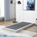 Vehowy Low Profile Box Spring TwinXL Size, 3 Inch Box Spring for TwinXL Bed, Heavy Duty Mattress Foundation, Metal Bed Base,Non-Slip,Easy Assembly