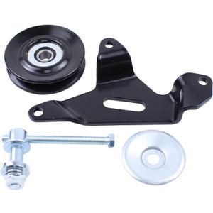 NewYall Belt Idler Pulley and Idler Pulley Bracket for Nissan Frontier 2.4 1998-2004, Xterra 2.4 2000-2004
