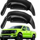 Rear Wheel Well Liners for Ford F150 2021-2026, Mud Flaps & Wheel Well Guards