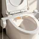 Bidet Toilet Seat Attachment with Warm Air Dryer