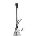 Spectrum Diversified Wilson™ Over The Door Triple Hook for Bedroom, Bathroom, or Entryway Storage