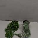Floweroyal 2pcs Fake Hanging Plants Fake Potted String of Pearls Succulent Plants Small Faux Plants for Indoor Outdoor Shelf Wall Decor (Type2-green-2pcs)