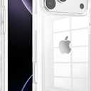 Ultra-Clear Hybrid Case Shockproof & Anti-Yellowing Phone Case | TPU + Acrylic Dual Protection | Slim Fit & Scratch-Resistant Design for iPhone 17 pro