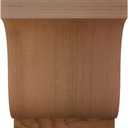 Ekena Millwork COR04X06X06NEW00RWR 4"W x 6"D x 6"H Newport Rough Sawn Corbel, Western Red Cedar