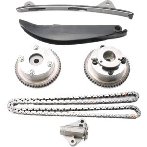 24430-2E000 24321-2E000 24350-2E001 24410-2E800 Timing Chain Kit with Intake and Exhaust VVT Gear Fit for Hyundai Elantra 2011 2012 2013 2014 1.8L / For Kia Soul 2012 2013 2014 2.0L