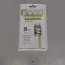 AquaSonic Genuine Proflex Replacement Brush Heads | ADA Accepted | for Whiter Teeth & Gum Care | Compatible with Many AquaSonic Toothbrush Handles (8 Pack White)