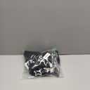 heyheyshine Y2k Star Skull Print Two Side Wear Knitted Leg Warmers Socks Punk Girls Japanese Kawaii Streetwear Leg Cover (Skull Star Flared, One Size)