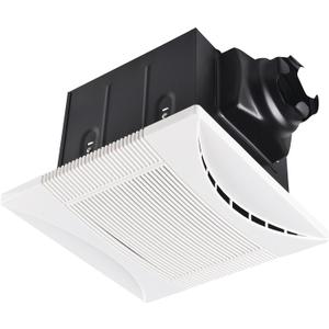Tech Drive Super-Quiet 90 CFM, 0.8 Sone Bathroom Ventilation and Exhaust Fan (90CFM)