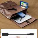 Charging Adapter for Nintendo 3DS / 2DS / DSi Compatible with Lightning Cable 10cm Short Cable Power Only (1)