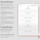 2 x 91-Day Self-Care Journal for Women & Men  Guided Wellness & Gratitude Planner with Mood Tracker, Daily Reflections, and Mental Health Journal for Personal Growth (Turquoise)