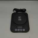 Sourdough Starter Warmer Mat - 24H Timer - Precise 1°F Thermostat Control (70-100°F) - Smart Memory Warming On/ Off - Fits Jars Up to 40oz - Perfect for Home Baking (Black)