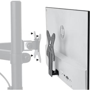 IFCASE Quick Attach VESA Adapter for HP Monitors 27er, 27es, 27ea, 25er, 25es, 24ea, 24es, 23er, 23es, 22er, 22es, 22f, 23f, 24f, 25f, 27f, 27fw (Black)