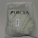 Phicia Sexy Satin Halter Neck Backless Maxi Dress for Women Elegant Tie Cowl Back Formal Wedding Guest Dress for Summer L