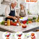 Electric Jar Opener for Arthritis Hands, Automatic Glass Jar Opener for Seniors, Bottle Opener for Weak Hands RA Suffers, Powerful Kitchen Gaget Suitable for Different Sizes of Jars