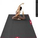 VTORY Extra Large Yoga Mat - 6"x4"x0.25"