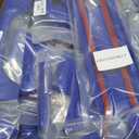 26PCS Full Set Exterior Decoration Trim Kit for Jeep Wrangler JL JLU 2018-2023 Door Hinge Handle Engine Hood Hinge Hood Latch Wheel Eyebrow Side Air Outlet Rear Tailgate Window Hinge Cover (Blue)