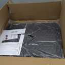 VEVOR Sound Dampening Blanket, 96" x 80", Extra Large Studio Grommeted Blanket with Grommets, Light Blocker for Door Acoustic Noise Blocking Blanket Studio Sound Absorption Sheet, Black