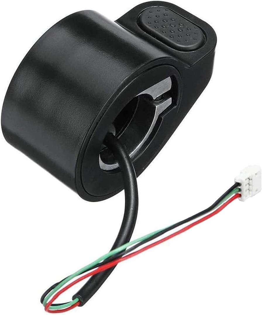 ZYAMY Throttle Accelerator Replacement Part with Male Connector for Xiaomi M365/Pro 1S Electric Scooter, Black