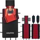 Red Light Therapy Bag for Full Body, 2820 Tri-Chip LEDs, Detachable Dual-Panels, Foldable Head & Facial Coverage, 660nm Red & 850nm Near Infrared