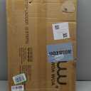 WOA WOA 2 Step Ladder, Folding Step Stool with Broad Pedals, Compact Stepping Stool, Sturdy Steel Ladders for Home with Anti-Slip Feet, Supports up to 330 lbs - White