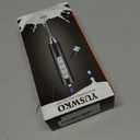 YUSWKO Black Handheld Milk Frother Wand for Coffee, Rechargeable Electric Whisk with 3 Heads 3 Speeds Drink Mixer Coffee Frother For Latte, Cappuccino, Hot Chocolate, Egg