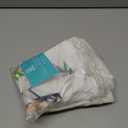 Okuna Outpost Set of 2 Reusable Monogram Letter X Personalized Canvas Tote Bags for Women, Floral Design (29 Inches)