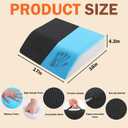 ROYALAY Hip Cushion Post Surgery with Breathable Cover, Memory Foam Hip Replacement Kit After Surgery, Seat Cushion with Anti-Slip Bottom, Chair Cushions for Elderly