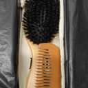 Belula 100% Boar Bristle Hair Brush Set (Medium). Soft Natural Bristles for Thin and Fine Hair. Restore Shine And Texture. Wooden Comb, Travel Bag and Spa Headband Included!