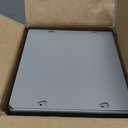 Wiegmann Captive Screws Electrical Enclosures, 8 in H, 6 in D, 8 in W, 1, Steel SC080806NK - 1 Each