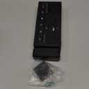 Netzu Projection Clock for Bedroom Ceiling, Alarm Clocks with 180 Rotatable Projector, Date Temperature and Weekday, Manual DST, 5 Brightness, 10 Ringtones, 4 Volumes and Snooze (Black)