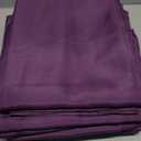Dailyset 6-Pack Purple Tablecloths for Square Tables, 70 x 70 Inches, Stain-Resistant Polyester Fabric for 3 Foot Tables - Washable Table Covers for Weddings, Banquets, Birthday Parties, Events Item Has Marks