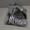 Expandable Travel Duffle Bags Weekender Overnight Bags for Women Men Hospital Bag for Women Labor Delivery with Toiletry Bag Waterproof (Blue Stripe)