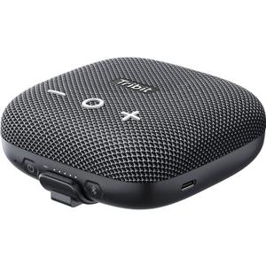 Tribit StormBox Micro 2 Wireless Portable Speaker: 10W Loud Deep Bass Sound, IP67 Waterproof Bike Speaker with Bluetooth 5.3, 12H Playtime, TWS Pairing for Camping Travel Hiking (Black)