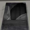 Silverware Drawer Organizer Cutlery Tray - Bamboo Black Small Kitchen Gadgets Holder&Flatware Storage 14"D * 10-1/4"W * 2"H