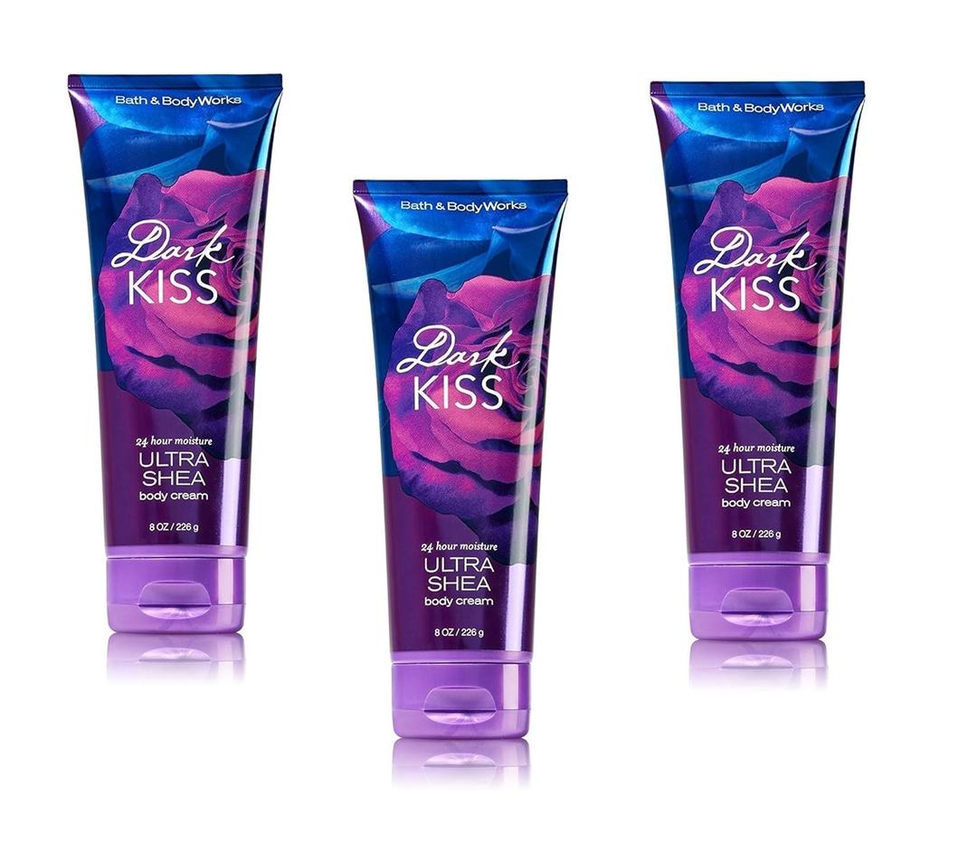 Bath & Body Works Ultra Shea Body Cream Dark Kiss Scent Pack of 3