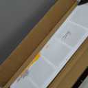 Fancat 30x6 Duct Opening | Steel Return Air Grille | Vent Cover Grill for Sidewall and Ceiling | HVAC Cold Air Intake Grille | White | Outer Dimensions: 31.75"W X 7.75"